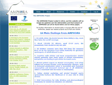 Tablet Screenshot of amphoraproject.net